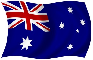 Australian-flag-waving